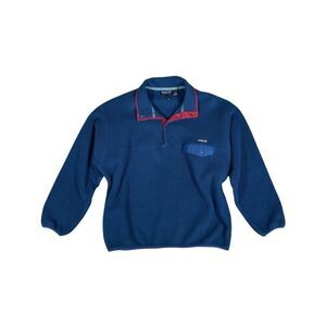 Patagonia Retro Synchilla Fleece Snap T Jacket Vintage 80s/90s Made in USA Men L